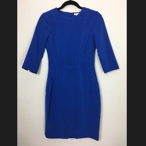 H&M Royal Blue Mid Sleeve Dress
